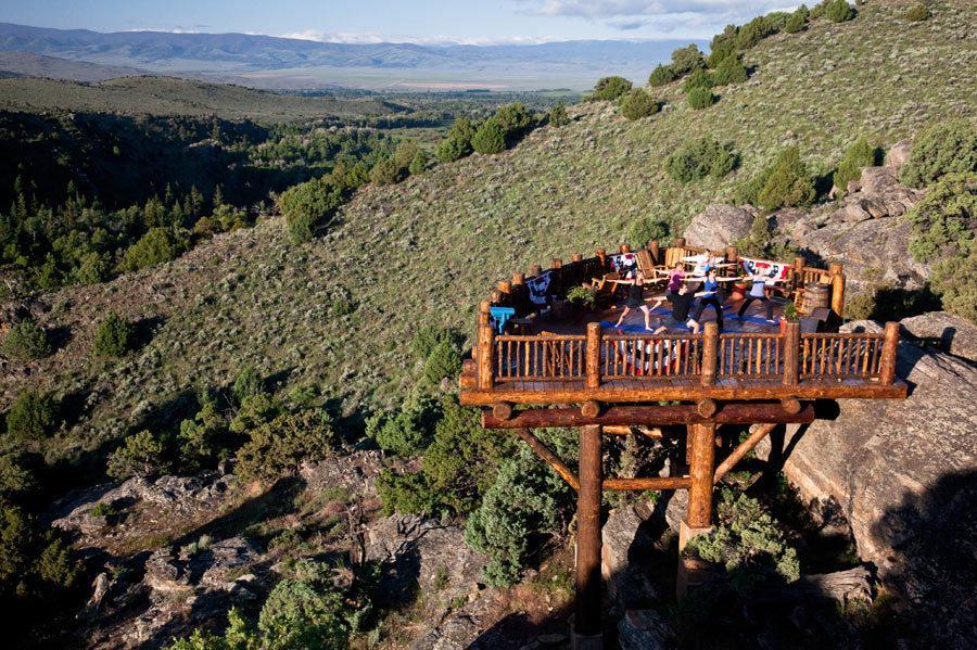 Saratoga The Lodge & Spa At Brush Creek Ranch מראה חיצוני תמונה